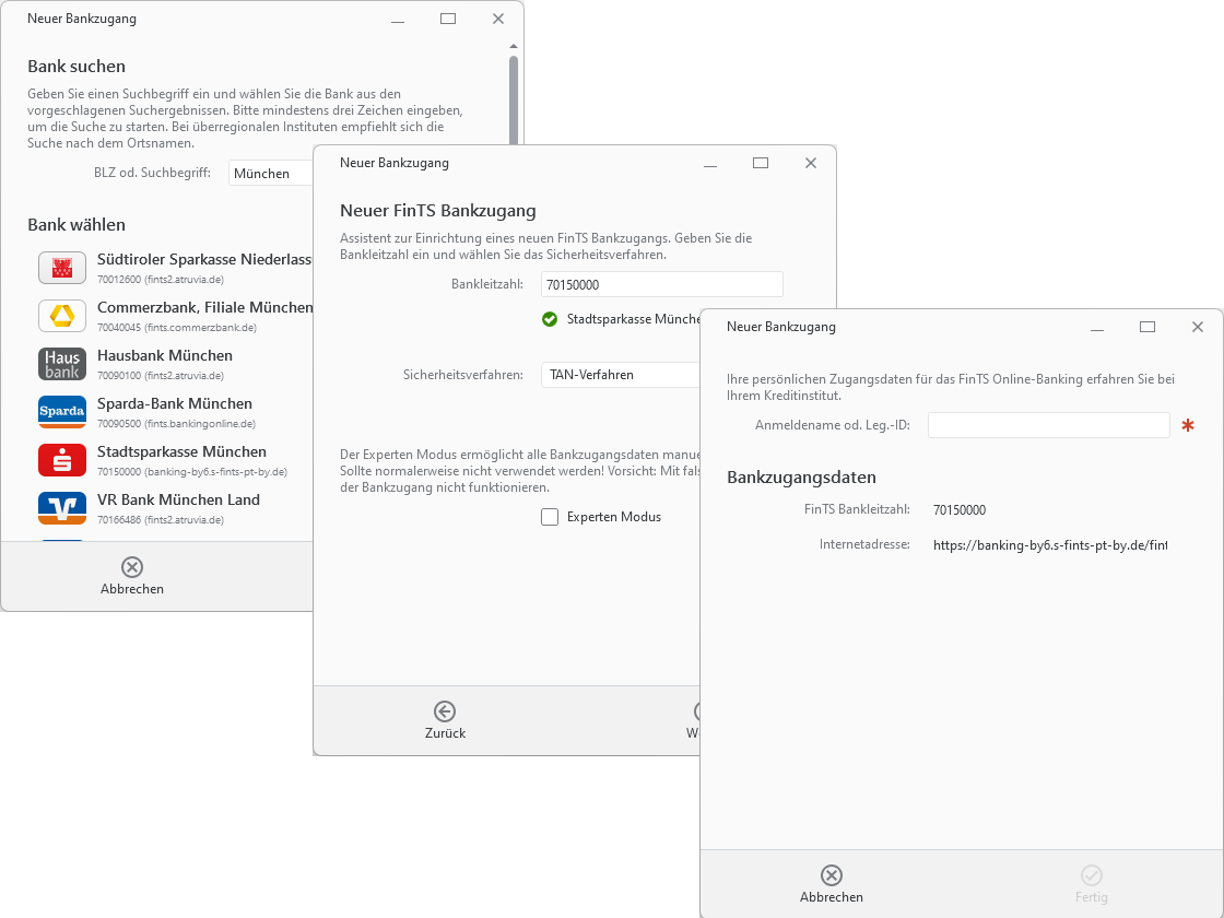 Banking4 Home PIN/TAN-Verfahren