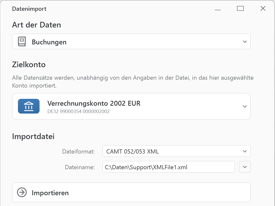 Banking4 Home Datenexport
